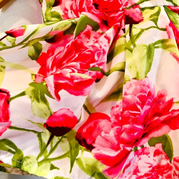 The Children's Place Baby Girl Dress Big Pink Floral Print Size 6-9 Months - Picture 4 of 10